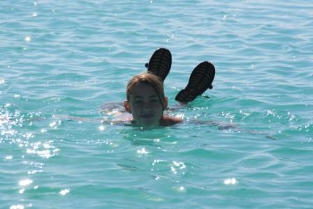 Beine hoch und nix passiert